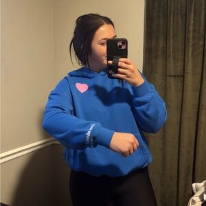 Blue Heart Hoodie